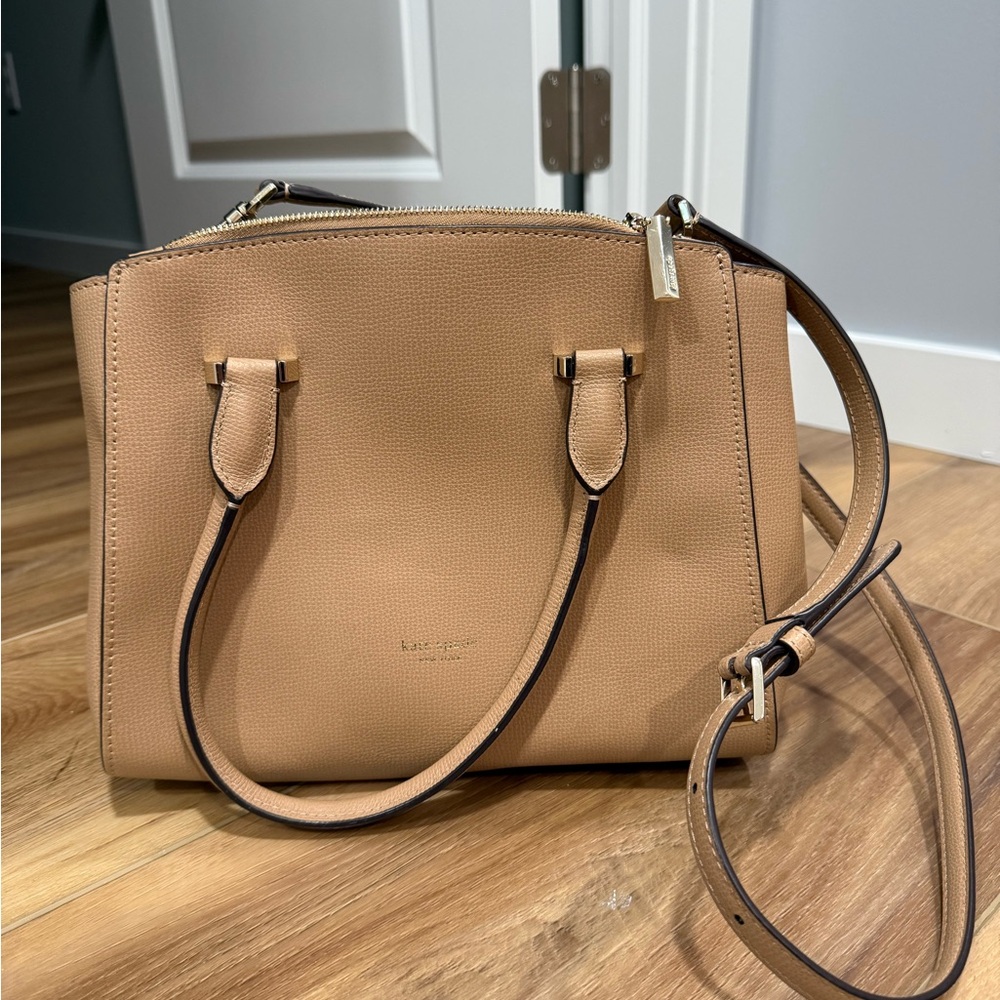 Kate Spade Beige Satchel Bag